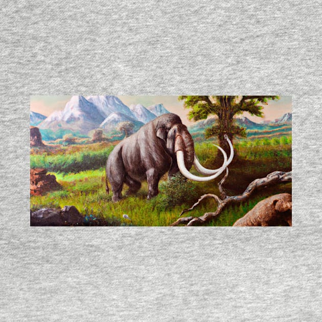 Mammoth Oil Painting by soulfulprintss8